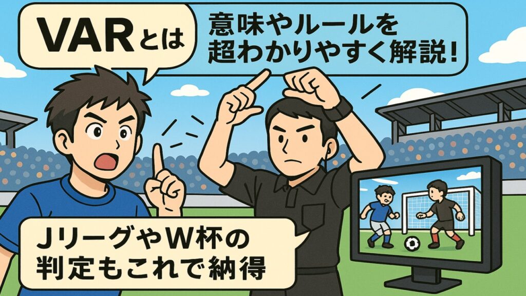 サッカーにおけるVARの意味